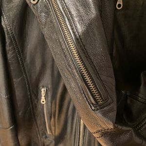 Leather jacket
